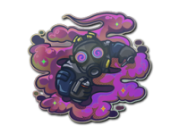 Sticker Get Smoked (Holo)